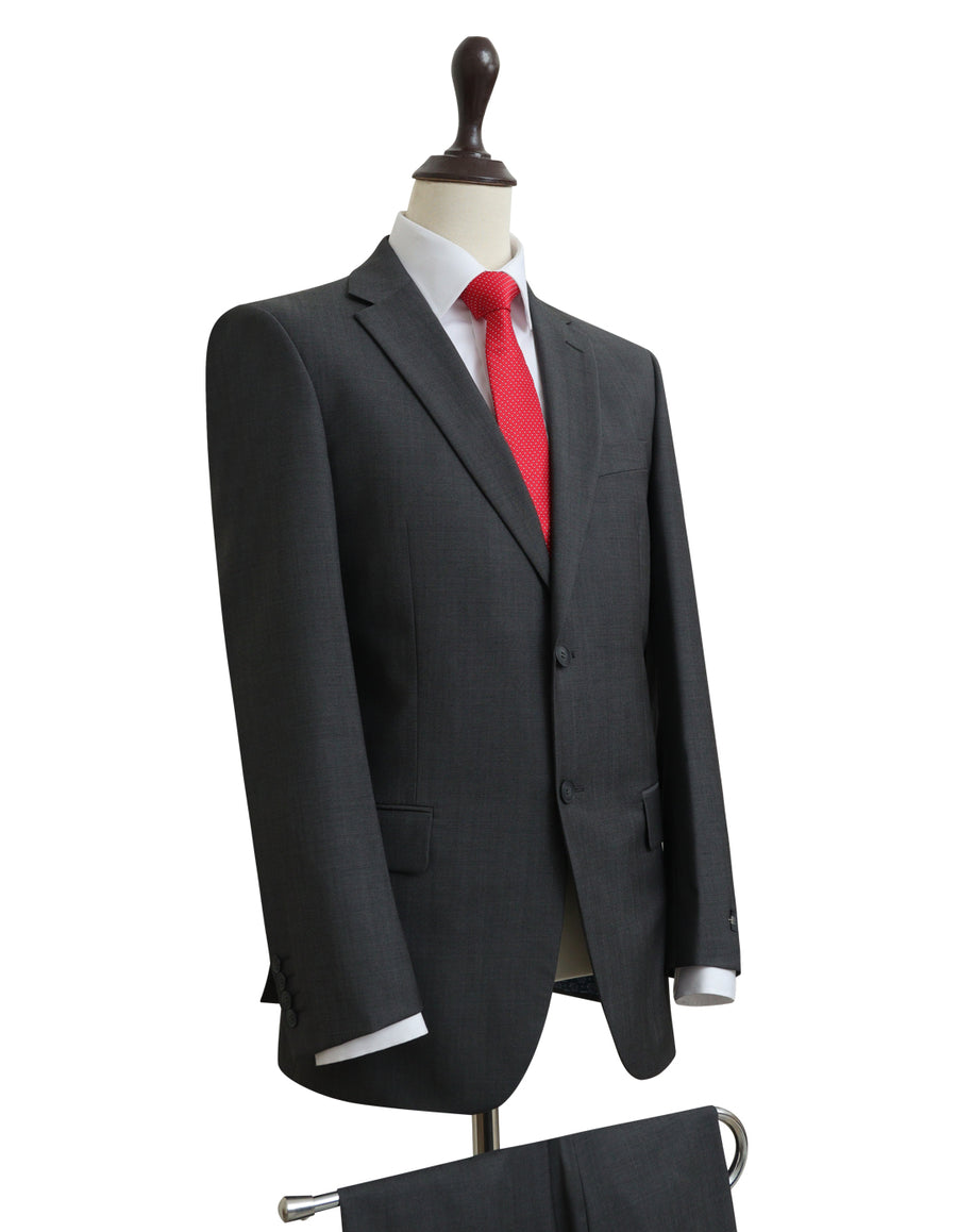 Dark Grey Wool Suit