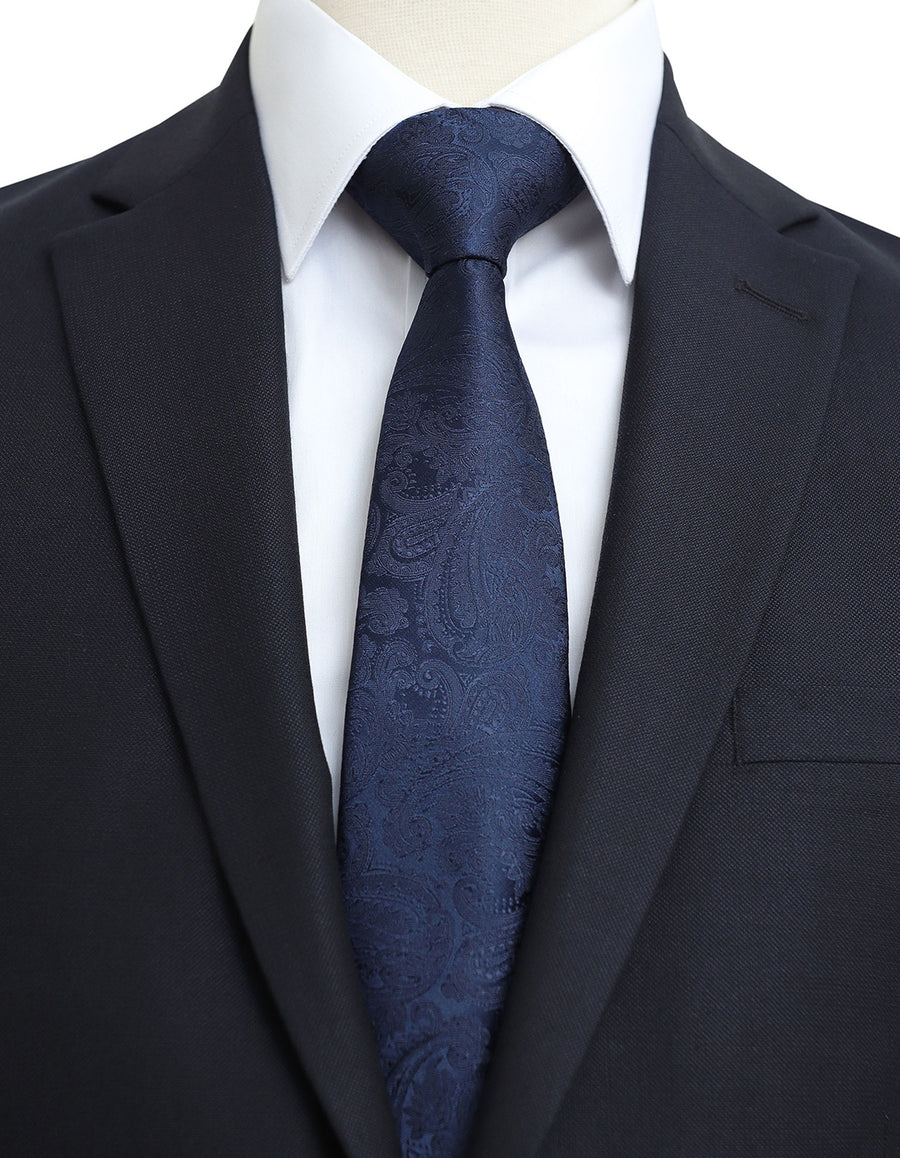 Navy 100% Wool Suit