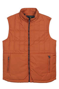 Sleeveless Jacket -Orange