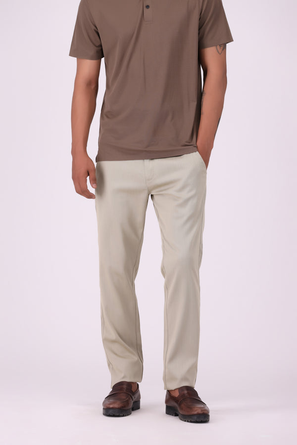 Light Green Smart Fit Chino Trouser