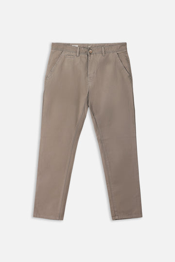 Khaki Cotton Chino