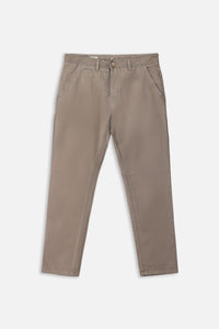 Khaki Cotton Chino