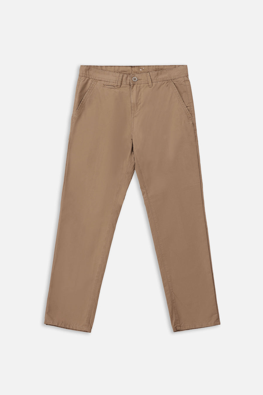 Brown Cotton Chino