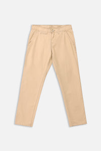 Khaki Cotton Chino