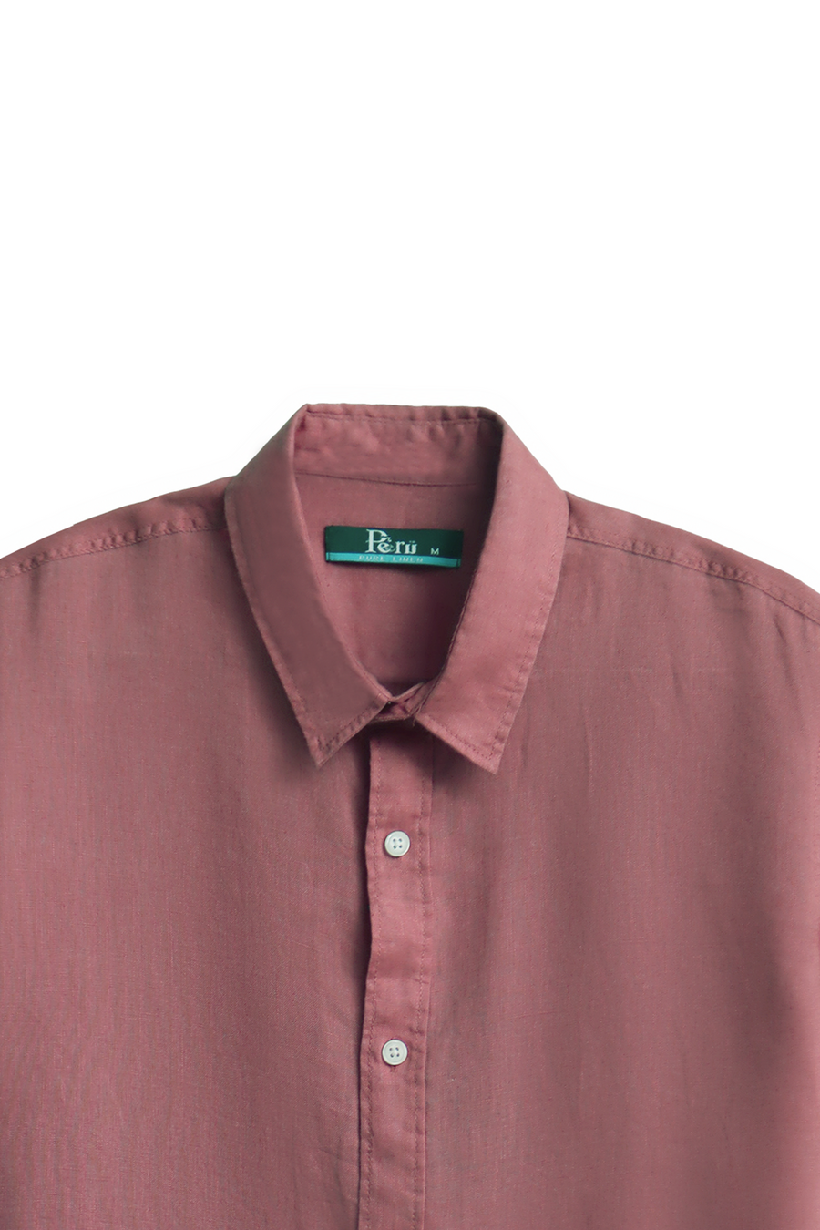 Tea Pink Pure Linen Shirt