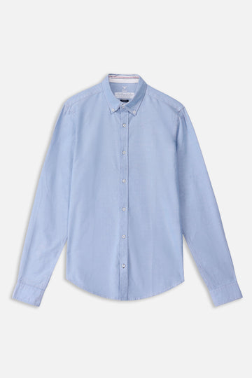 Classic Blue Button Down Shirt