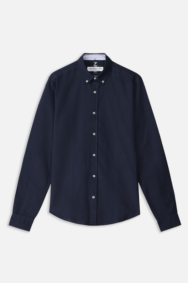 Navy Slim Fit Shirt