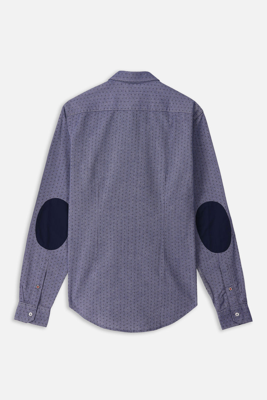 Indigo Print Casual Shirt