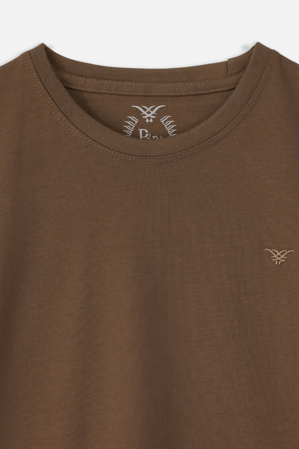 Essential BrownSoft Cotton Tee