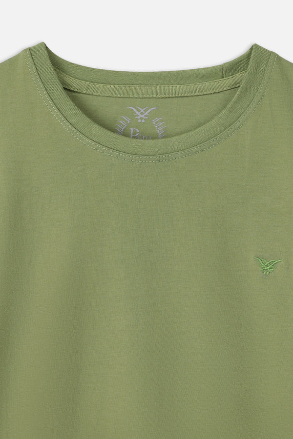 Essential Light GreenSoft Cotton Tee