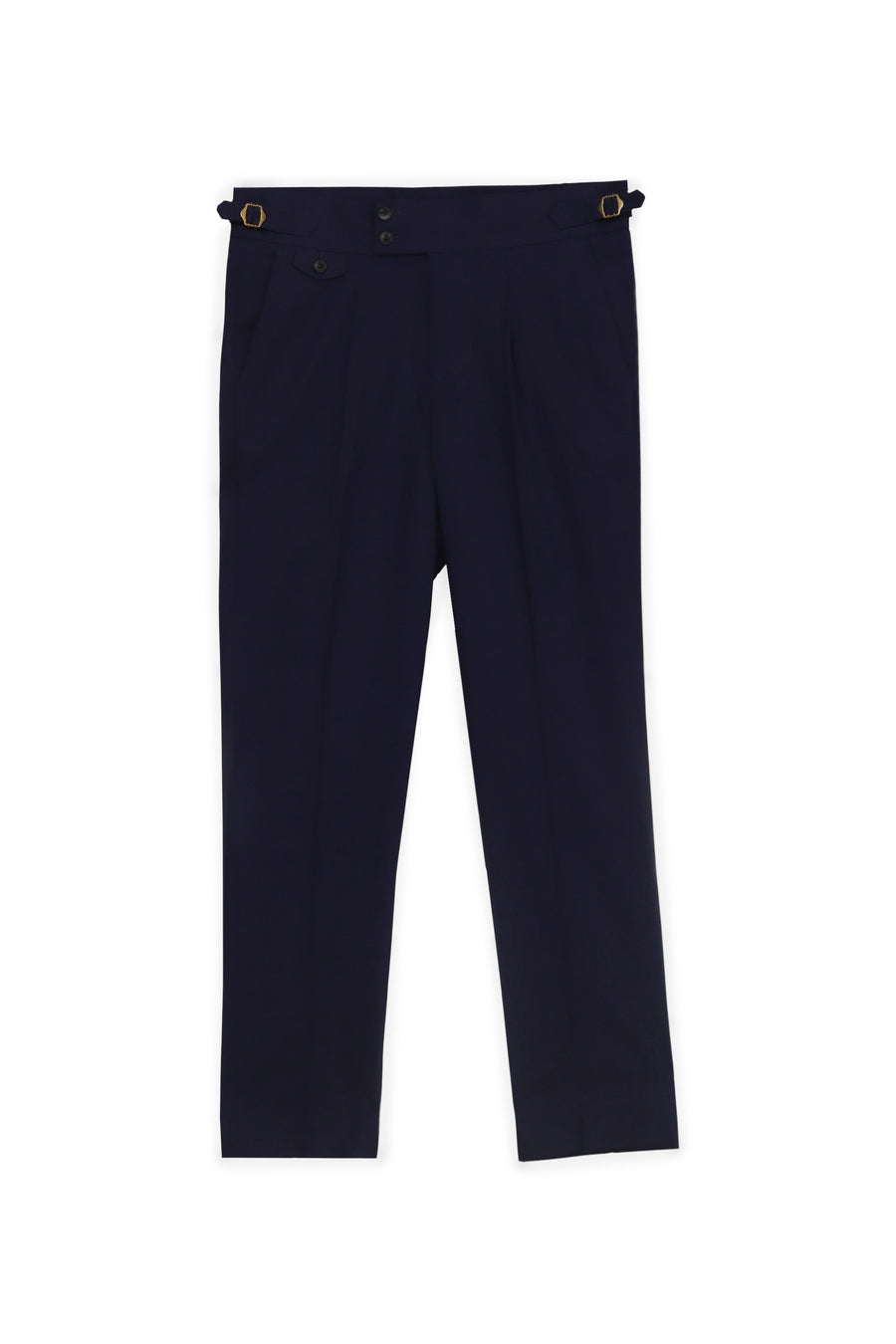 Linen Gurkha Trouser - Navy