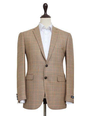 Khaki Tweed Wool Blazer