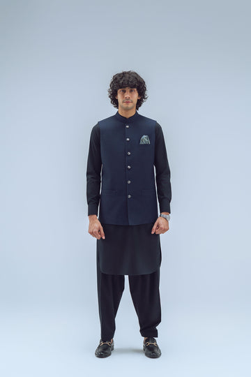 Classic Navy Waistcoat