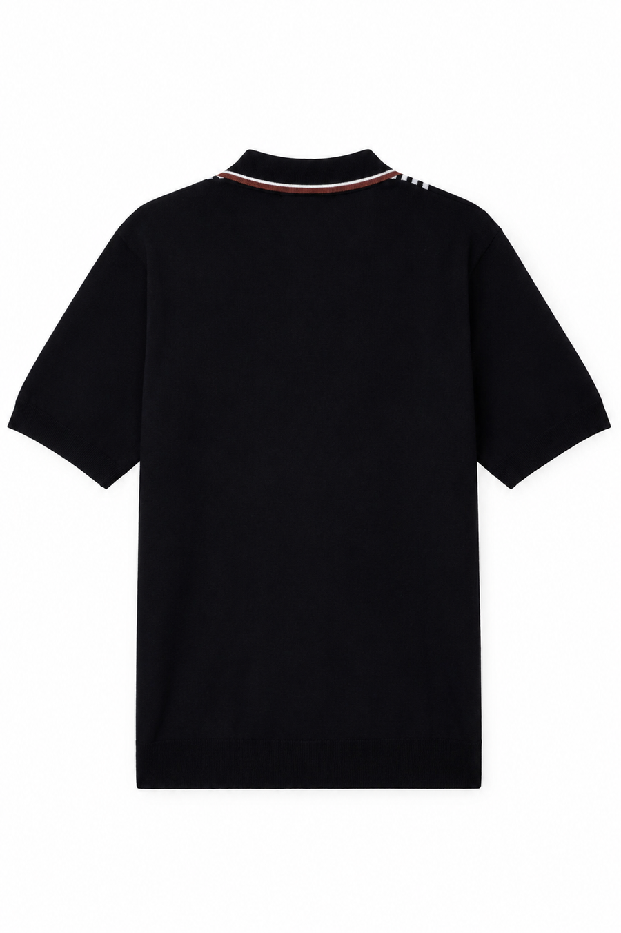 Knitted Polo - Black