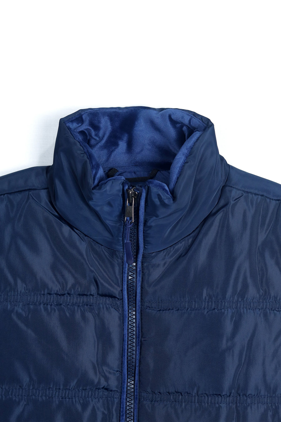 Nylon Puffer Gilet - Navy