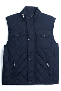 Black Smart Fit Sleeveless Jacket