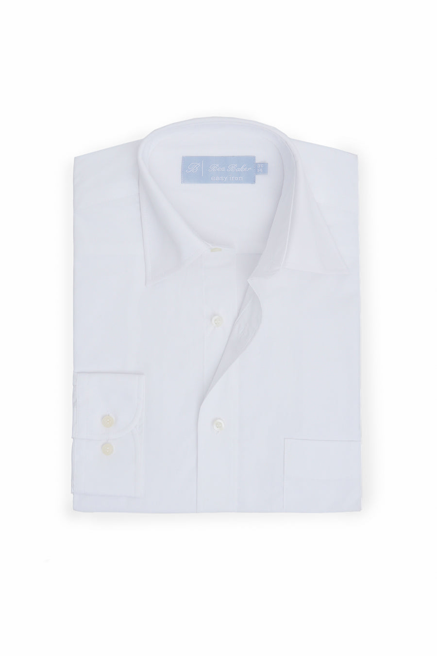 Classic White Easy Iron Formal Shirt
