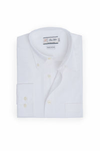 Pure Cotton Classic Oxford Button-Down Dress Shirt