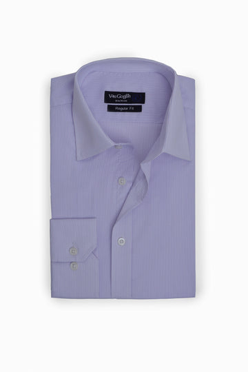 Lylic Stripe Pure Cotton Dress Shirt