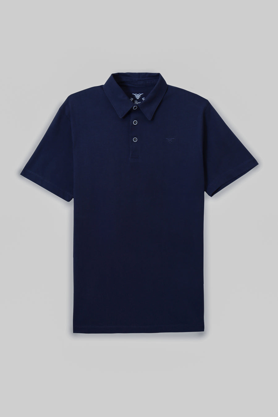 Navy Cotton Polo