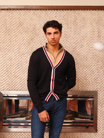 Black Full Sleeve Cardigan
