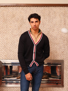 Black Full Sleeve Cardigan