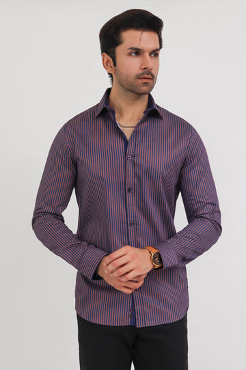 Striped Pattern Shirt
