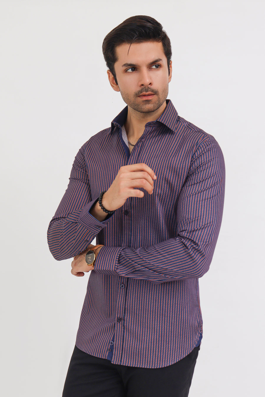 Striped Pattern Shirt