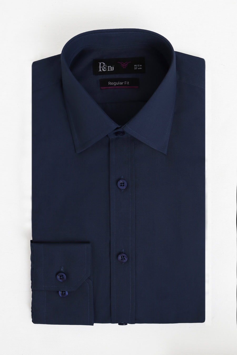 Steel Blue Formal Dress Shirt