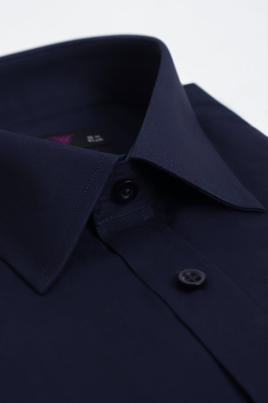 Navy Blue Dress Shirt - Regular Fit