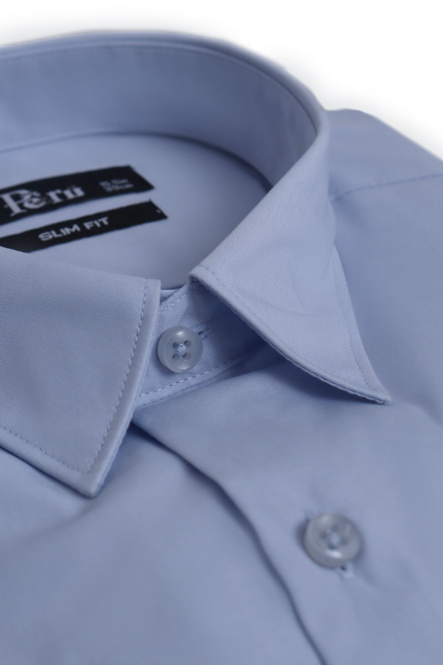 Sky Blue Slim Fit Formal Dress Shirt