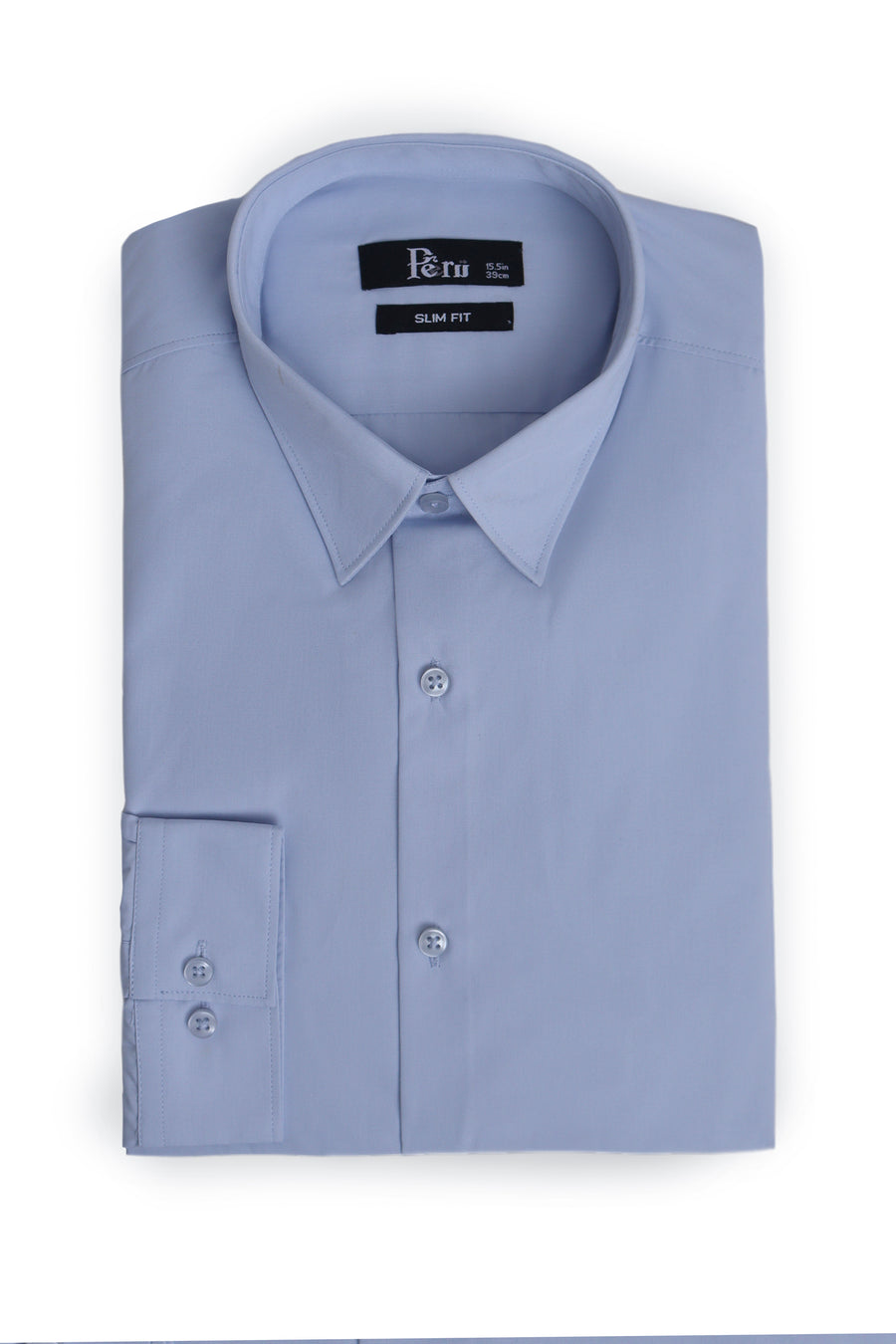 Sky Blue Slim Fit Formal Dress Shirt