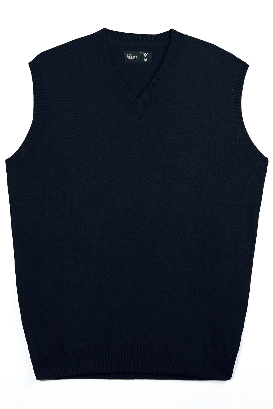 Black Sleeveless Sweater