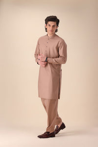 Classic Rust Regular Fit Shalwar Kameez