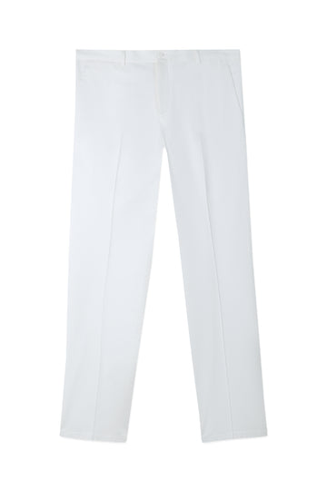 Ivory Cotton Trouser
