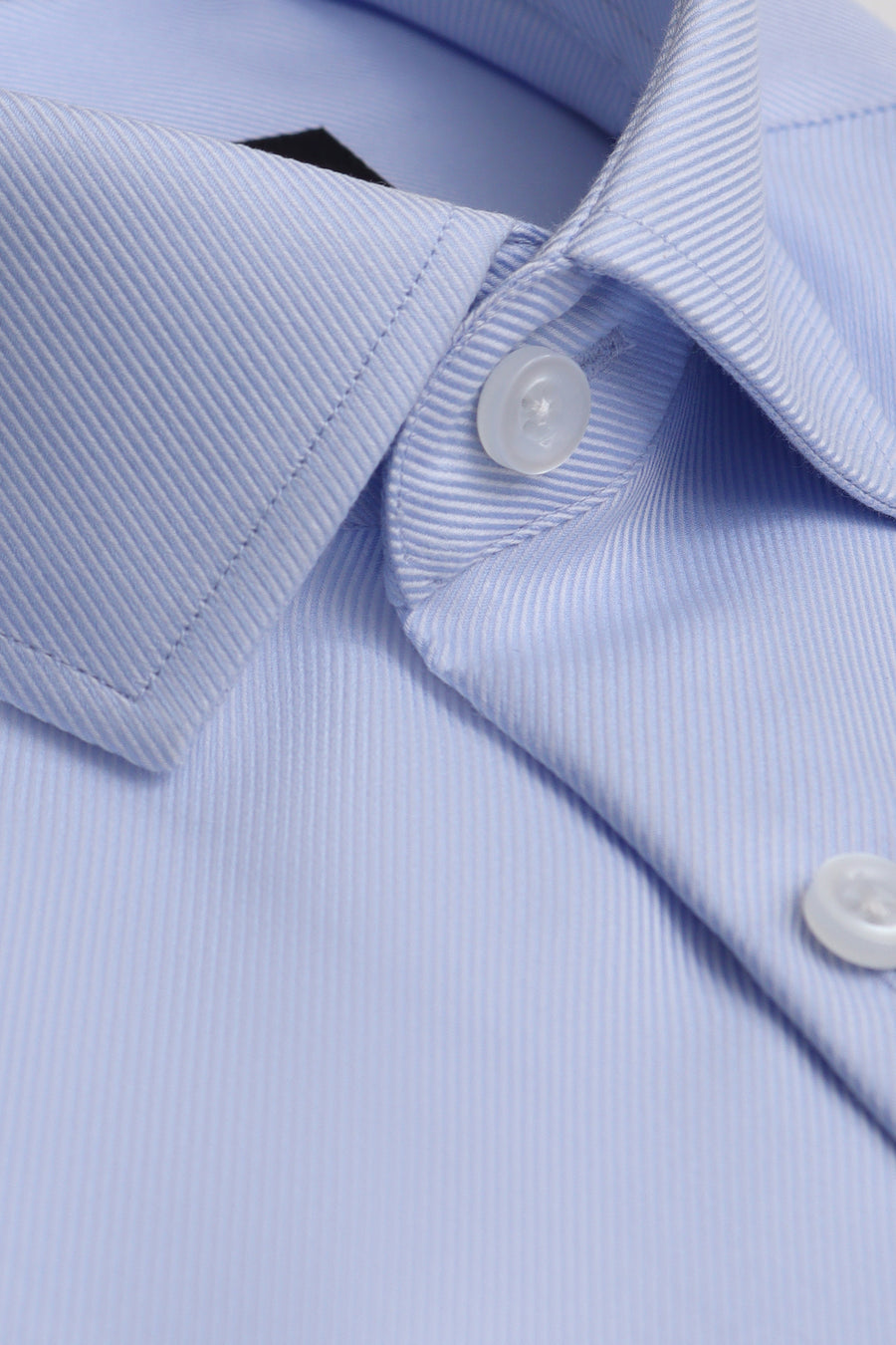 Light Blue Slim Fit Dress Shirt – Soft Luxury Finish