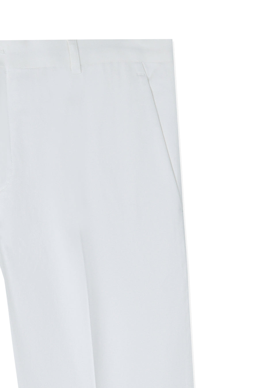 Ivory Cotton Trouser