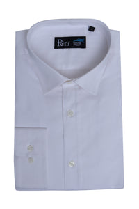 White Stripe Formal Shirt
