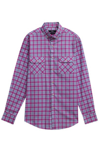 Light Pink Check Casual Shirt