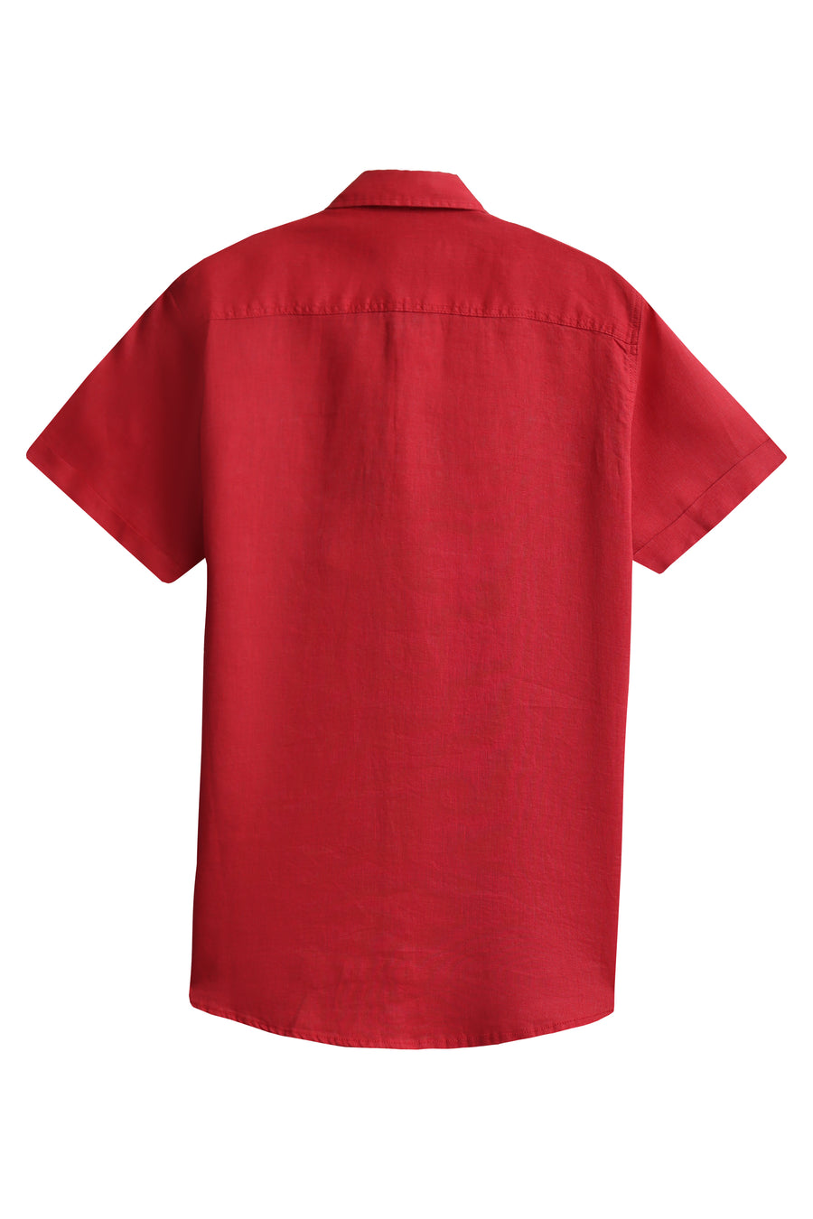 Royal Red Linen Shirt