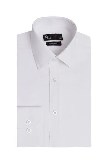 White Self Design - Soft Luxury Finish