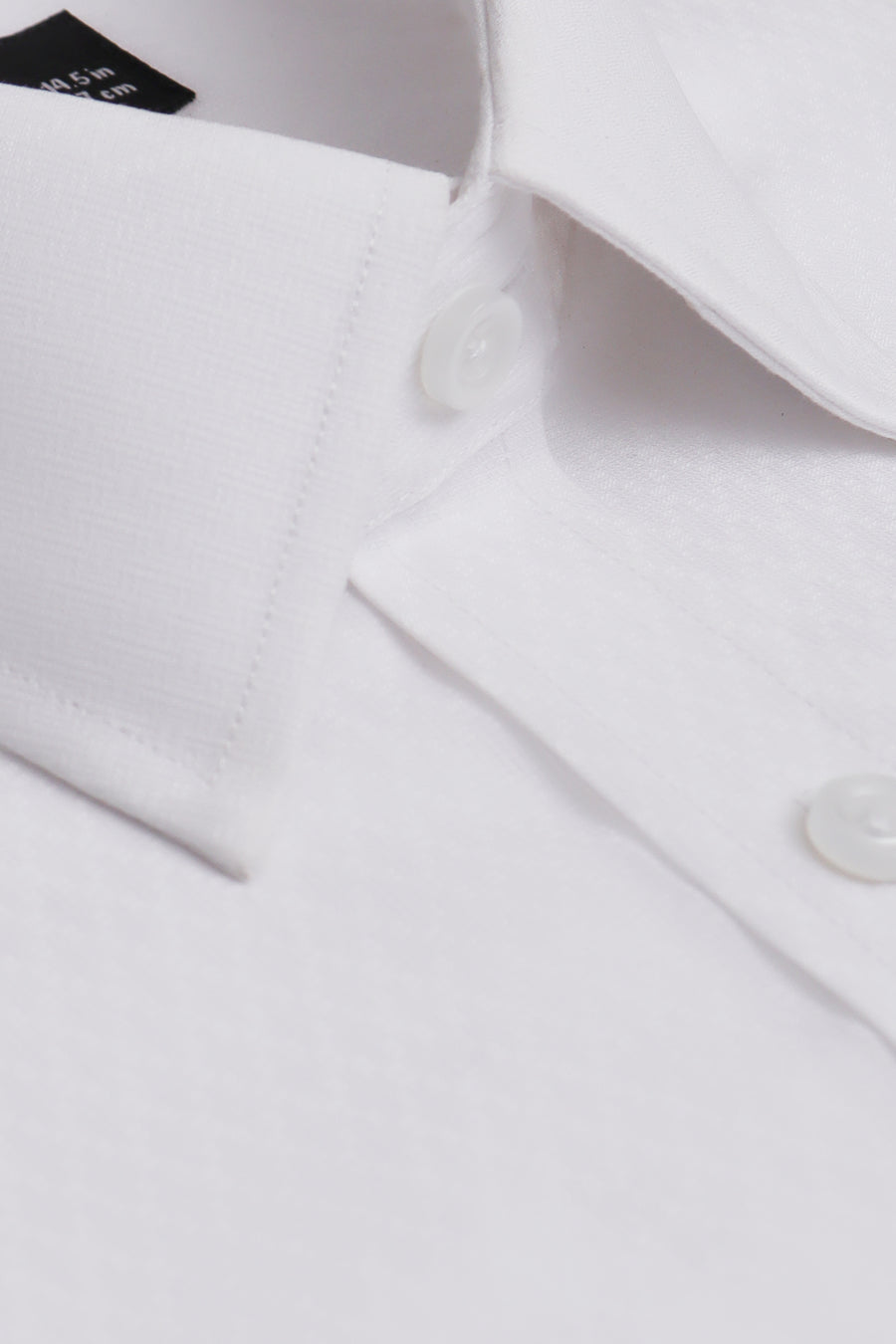 White Self Design - Soft Luxury Finish