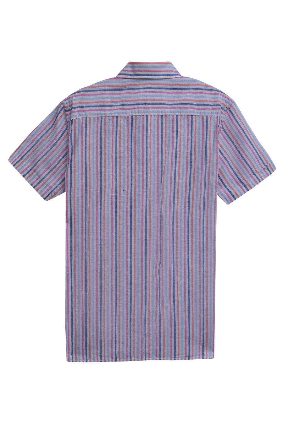 Multi Stripe Linen Blend Shirt