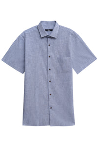 Multi Stripe Cotton Linen Shirt