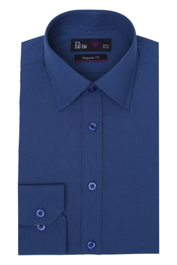 Blue Formal Dress Shirt