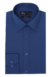 Blue Formal Dress Shirt