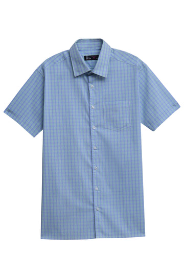 Green & Blue Check Shirt