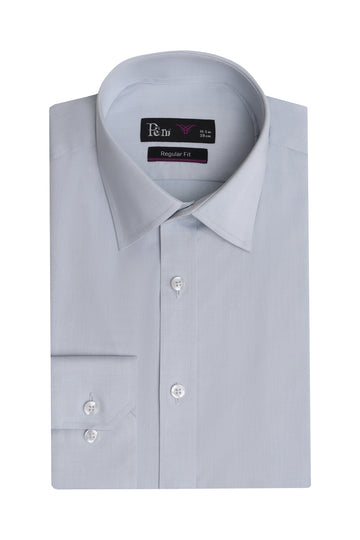 Sea Green Regular Fit Dress Shirt – Soft Luxury Finish