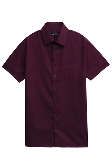 Burgundy Casual Shirt