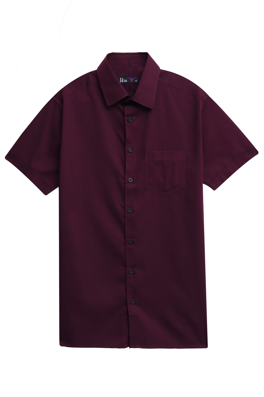 Burgundy Casual Shirt
